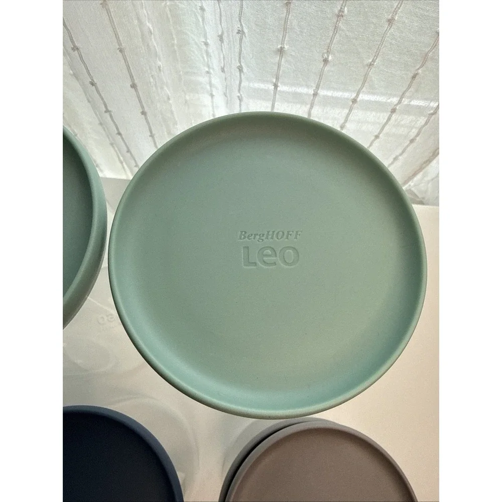BergHOFF Leo Borosilicate Glass Airtight Container Set Stackable